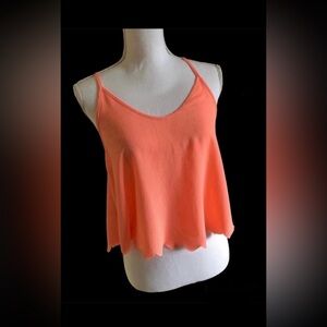 ASTR Scalloped Edge Fashion Tank Top